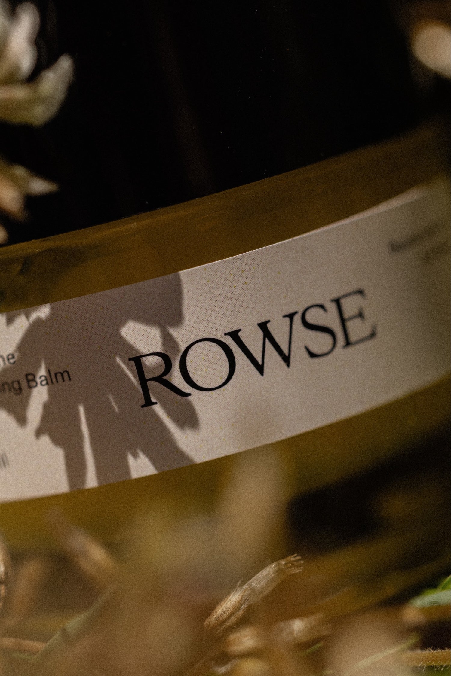 Close-up of a Rowse product with a blurred natural background